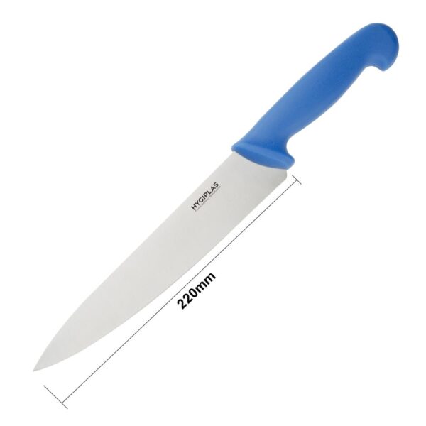 Hygiplas Cooks Knife Blue - 8.5" - Image 5
