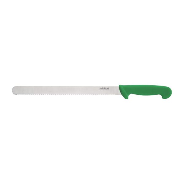 Hygiplas Slicer Serrated Green - 12" - Image 2