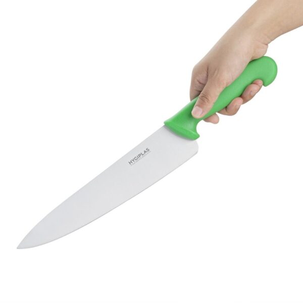 Hygiplas Cooks Knife Green - 254mm - Image 2