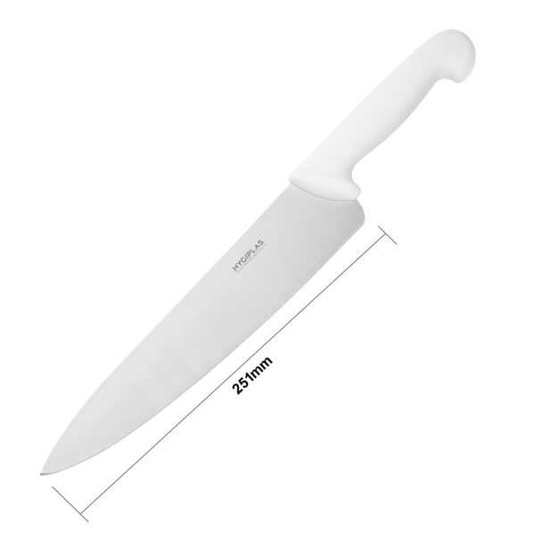Hygiplas Cooks Knife White - 254mm - Image 5