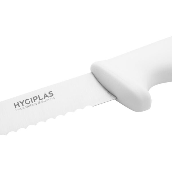 Hygiplas Slicer Serrated White - 10" - Image 3