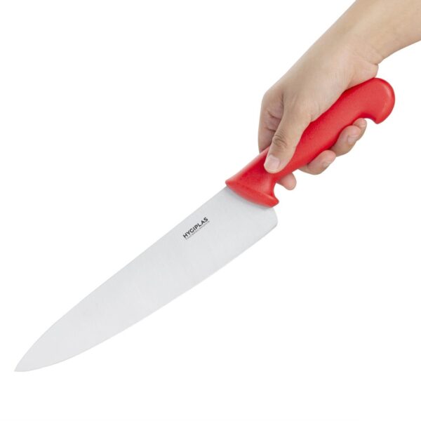 Hygiplas Cooks Knife Red - 254mm - Image 2