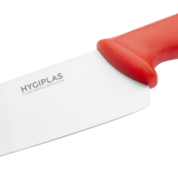 Hygiplas Cooks Knife Red - 254mm - Image 3