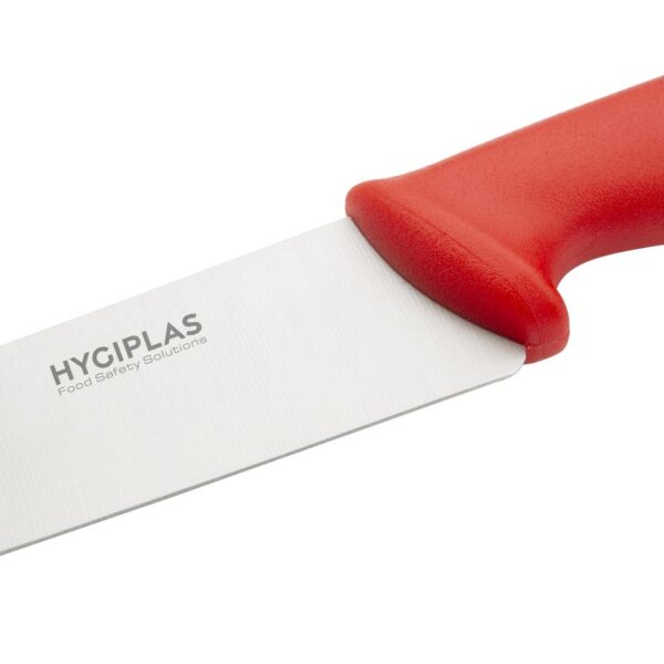Hygiplas Cooks Knife Red - 8.5" - Image 3