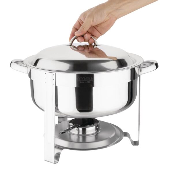 Vienna Chafing Set Round St/St - 7.5Ltr - Image 4