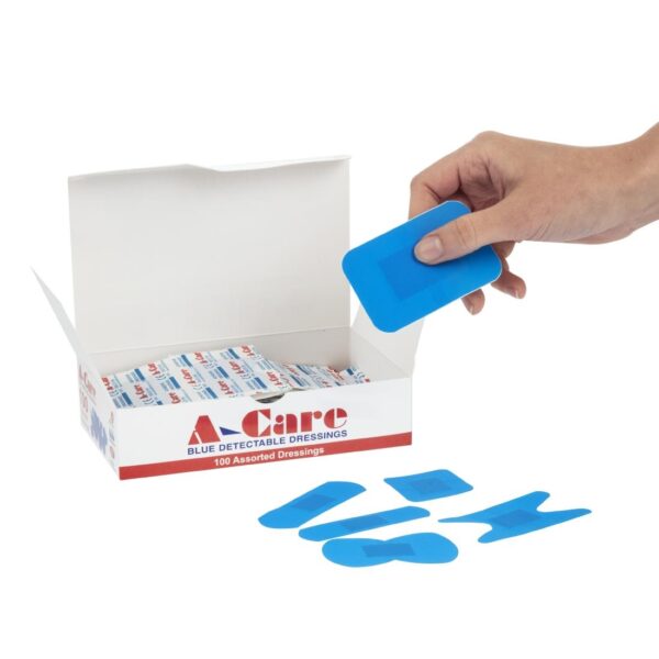 Blue Detectable Plasters Assorted (Pack 100) - Image 6