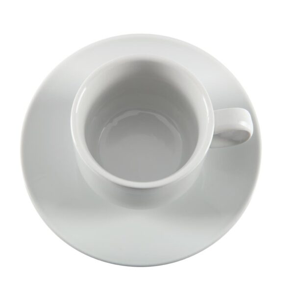 Olympia Whiteware Teacup Stackable - 7oz (Box 12) - Image 4
