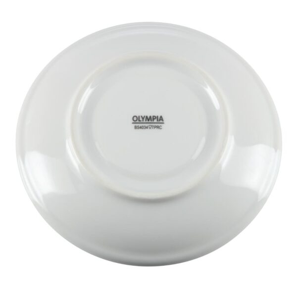 Olympia Whiteware Tea Saucer (Box 12) - Image 8