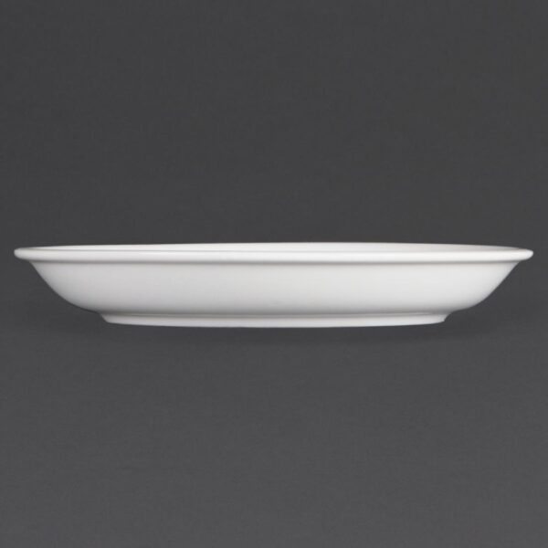 Olympia Whiteware Cappuccino Saucer - 7oz (Box 12) - Image 6