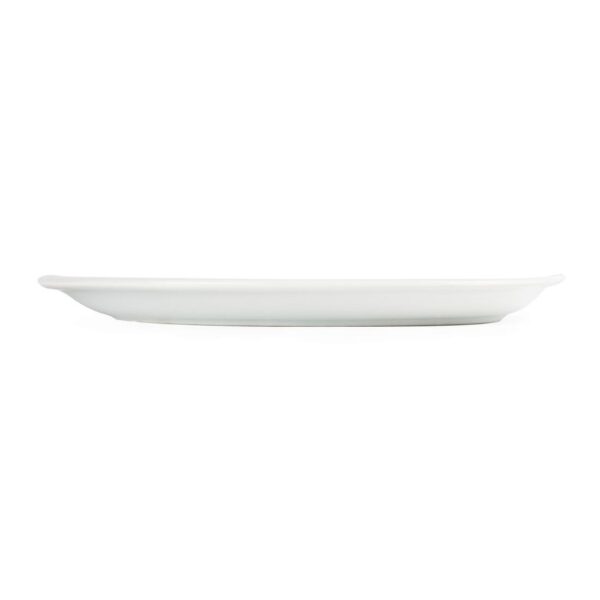 Olympia Whiteware Oval Plate /Platter - 25cm 10" (Box 6) - Image 3