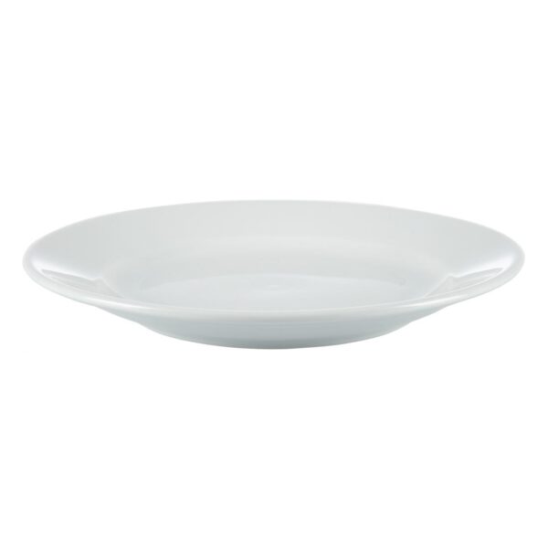 Olympia Whiteware Wide Rimmed Plate - 16.5cm 6.5" (Box 12) - Image 4