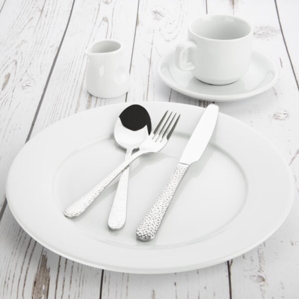 Olympia Whiteware Wide Rimmed Plate - 28cm 11" (Box 6) - Image 3