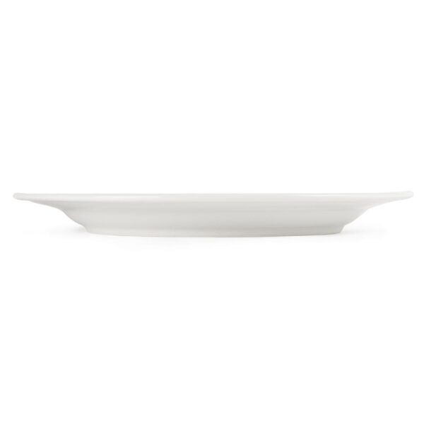 Olympia Whiteware Wide Rimmed Plate - 28cm 11" (Box 6) - Image 4