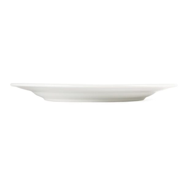 Olympia Whiteware Wide Rimmed Plate - 31cm 12" (Box 6) - Image 3