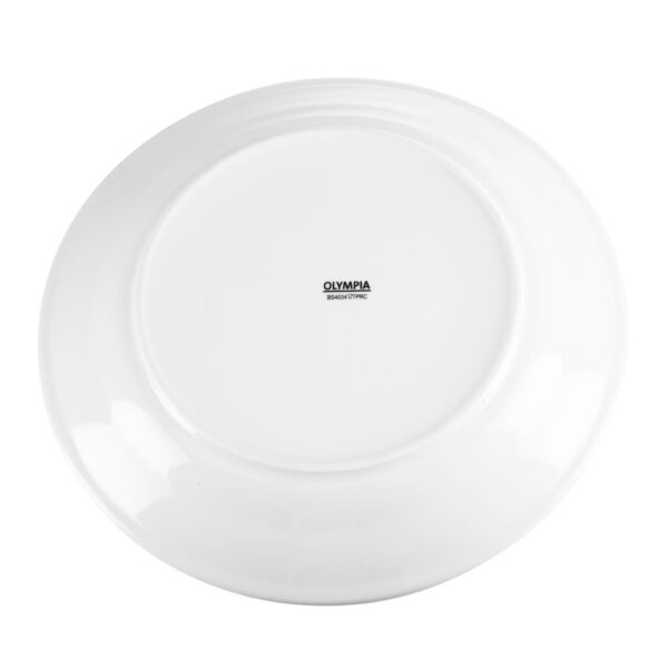 Olympia Whiteware Wide Rimmed Plate - 31cm 12" (Box 6) - Image 6
