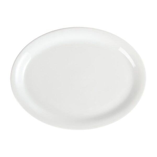 Olympia Whiteware Oval Plate /Platter - 295mm (Box 6) - Image 2