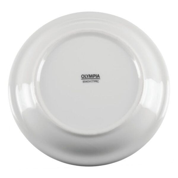 Olympia Whiteware Narrow Rimmed Plate - 15cm 6" (Box 12) - Image 6