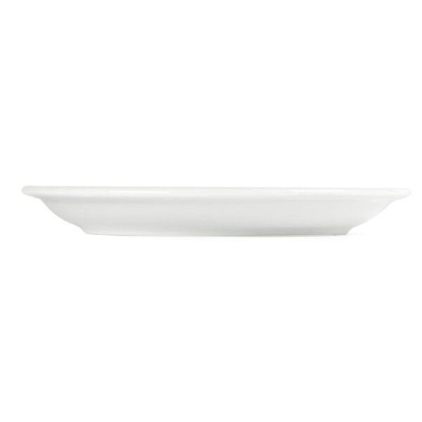 Olympia Whiteware Narrow Rimmed Plate - 18cm 7" (Box 12) - Image 3