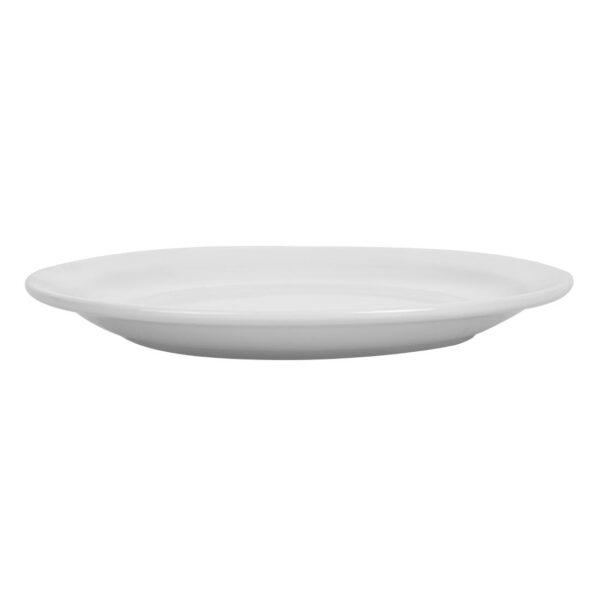 Olympia Whiteware Narrow Rimmed Plate - 20cm 8" (Box 12) - Image 4