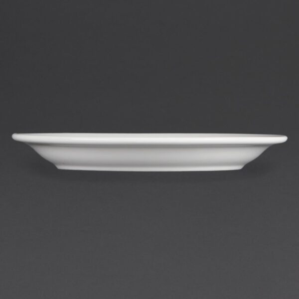 Olympia Whiteware Narrow Rimmed Plate - 20cm 8" (Box 12) - Image 8