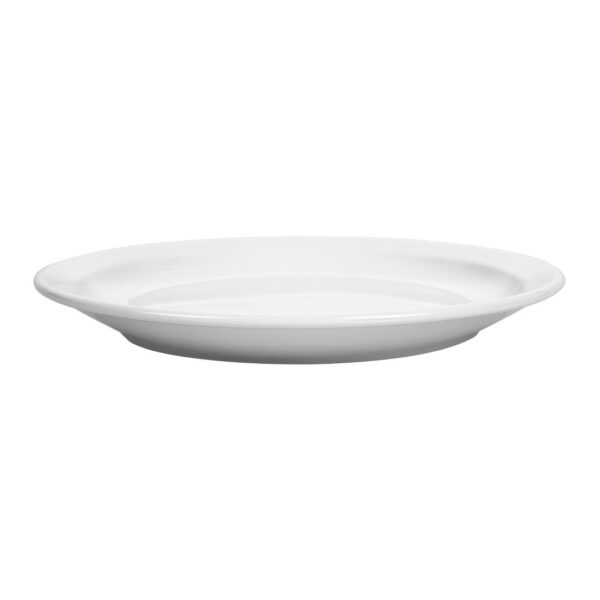 Olympia Whiteware Narrow Rimmed Plate - 25cm 10" (Box 12) - Image 4