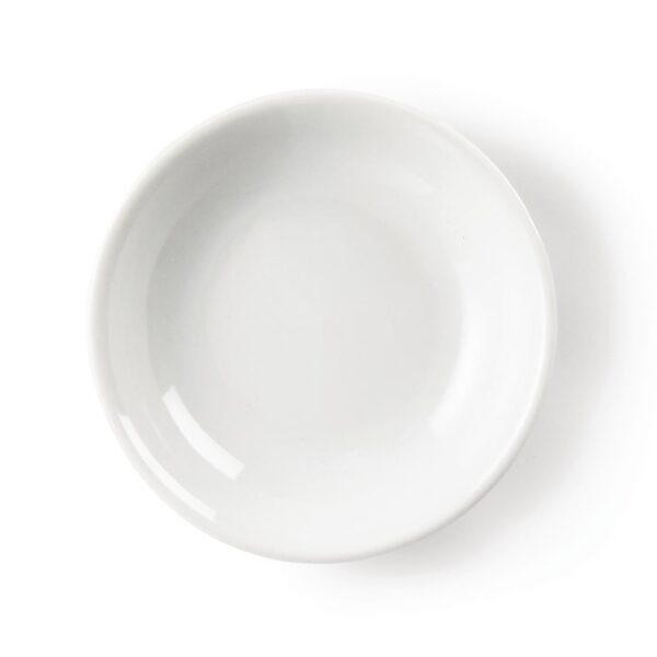 Olympia Whiteware Soy Dish - 10cm 4" (Box 12) - Image 2