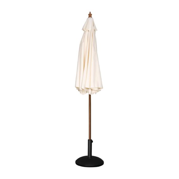 Bolero Round Pulley Umbrella Cream - 2.5m - Image 2