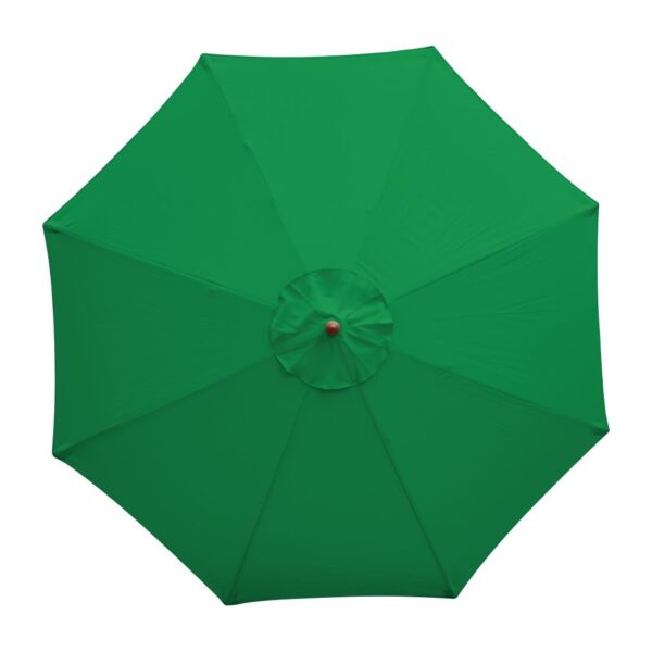 Bolero Round Pulley Umbrella Green - 3m - Image 5