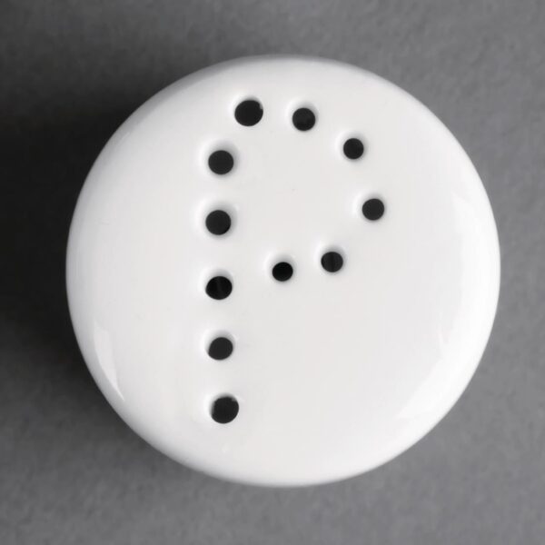 Olympia Whiteware Pepper Shaker - 80mm (Box 12) - Image 4