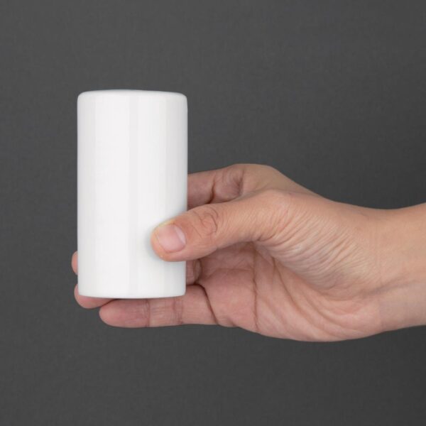 Olympia Whiteware Pepper Shaker - 80mm (Box 12) - Image 5