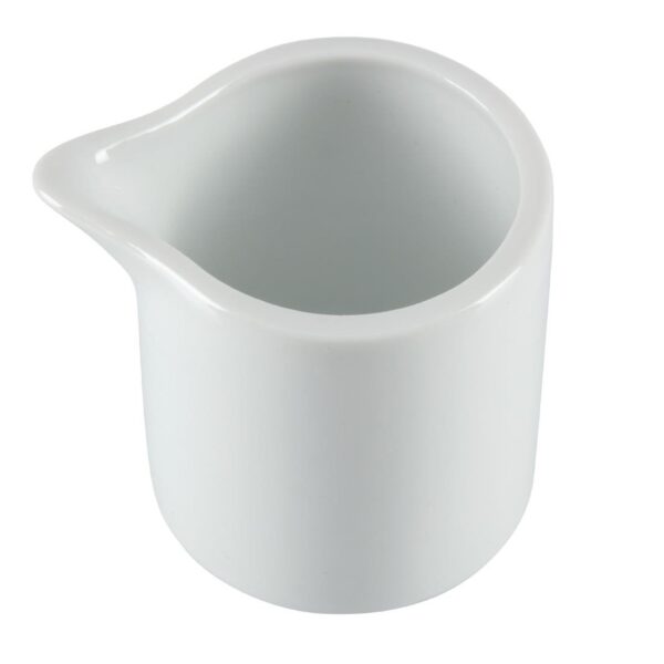 Olympia Whiteware Milk/Cream Jug - 50x55mm 2oz (Box 6) - Image 3