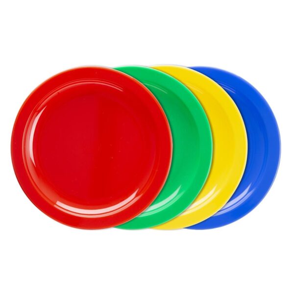 Olympia Kristallon Polycarbonate Plate Yellow - 172mm 6 3/4" (Box 12) - Image 4