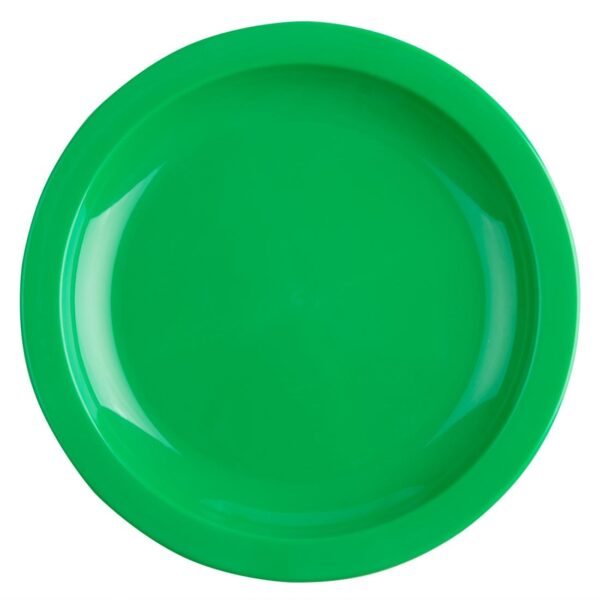 Olympia Kristallon Polycarbonate Plate Green - 172mm 6 3/4" (Box 12)