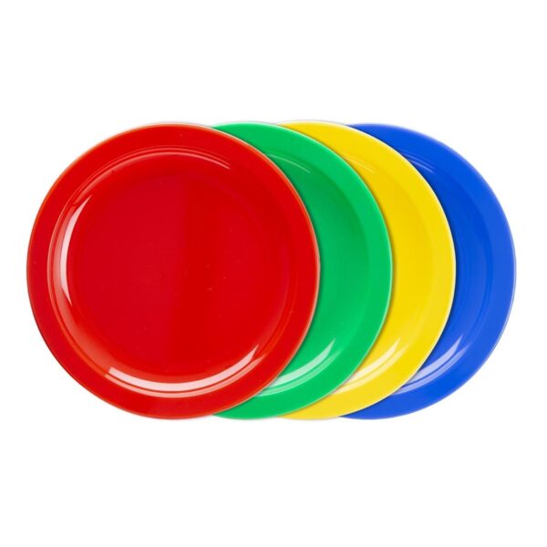 Olympia Kristallon Polycarbonate Plate Red - 172mm 6 3/4" (Box 12) - Image 4