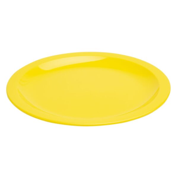 Olympia Kristallon Polycarbonate Plate Yellow - 230mm 9" (Box 12) - Image 2