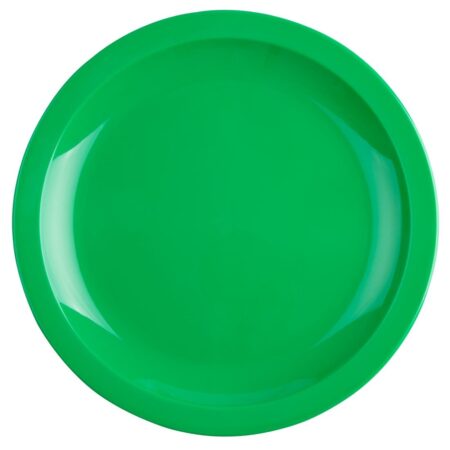 Olympia Kristallon Polycarbonate Plate Green - 230mm 9" (Box 12)