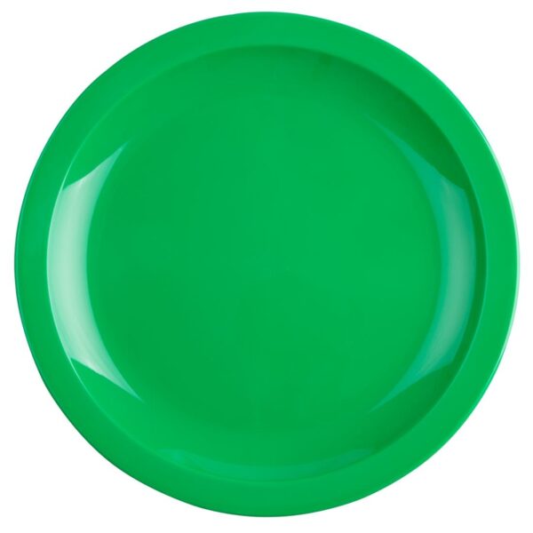 Olympia Kristallon Polycarbonate Plate Green - 230mm 9" (Box 12)