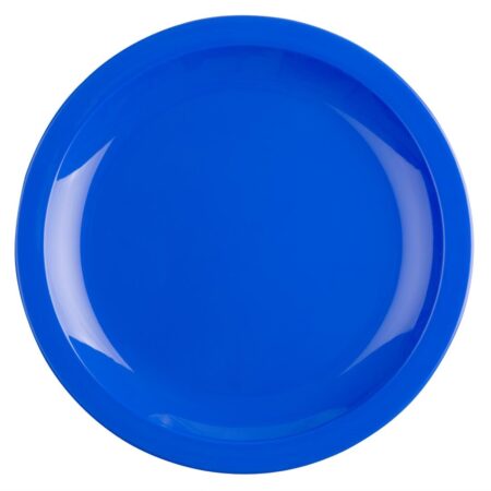 Olympia Kristallon Polycarbonate Plate Blue - 230mm 9" (Box 12)