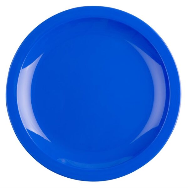 Olympia Kristallon Polycarbonate Plate Blue - 230mm 9" (Box 12)