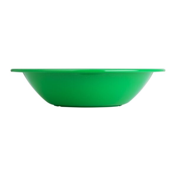 Olympia Kristallon Polycarbonate Bowl Green - 400ml 14oz 6 3/4" (Box 12) - Image 2