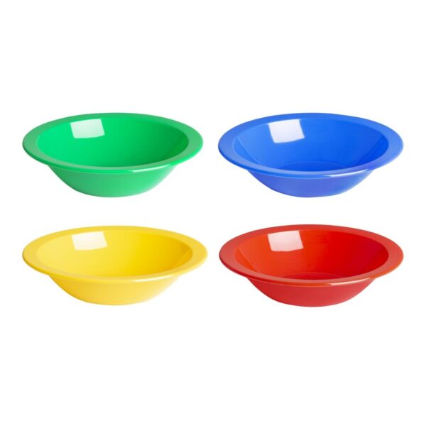 Olympia Kristallon Polycarbonate Bowl Green - 400ml 14oz 6 3/4" (Box 12) - Image 4