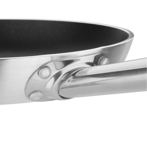 Vogue Non-Stick Induction Fry Pan Teflon Platinum Plus - 240mm - Image 4