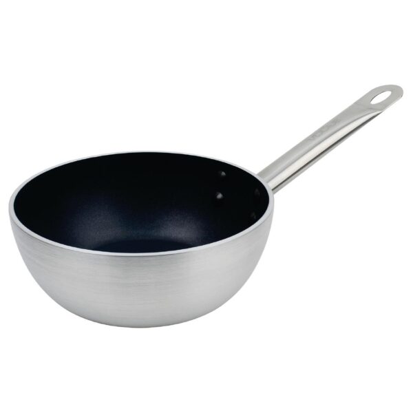 Vogue Non-Stick Induction Saute Pan Teflon Platinum Plus - 200mm - Image 6