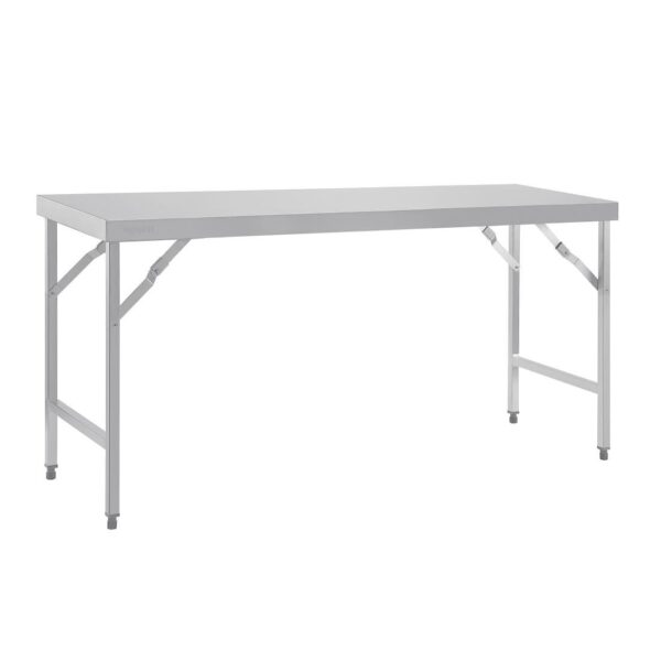 Vogue St/St Folding Table - 1800x600x900mm