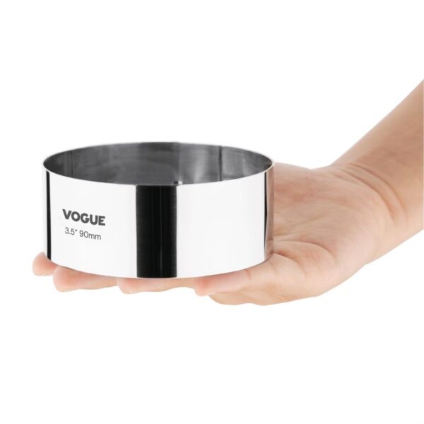 Vogue Mousse Ring St/St - 90x35mm 3 1/2x1 1/4" - Image 4