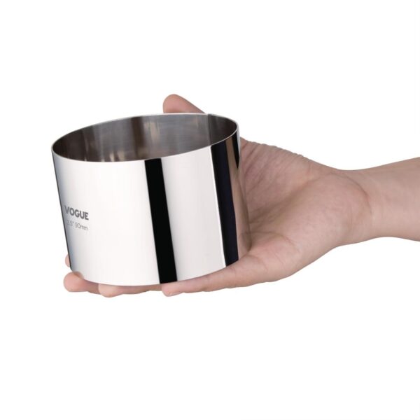 Vogue Mousse Ring St/St - 90x60mm 3 1/2x2 1/4" - Image 2