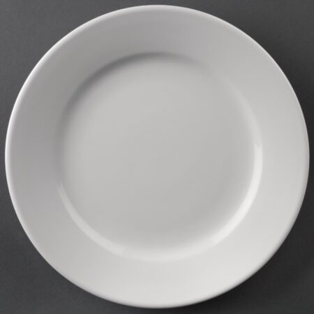 Olympia Athena Wide Rimmed Plate - 165mm (Box 12)