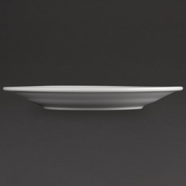 Olympia Athena Wide Rimmed Plate - 203mm (Box 12) - Image 6