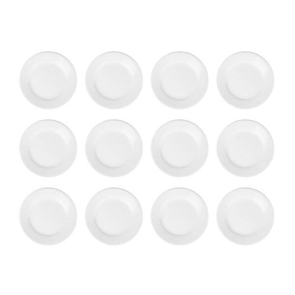 Olympia Athena Wide Rimmed Plate - 203mm (Box 12) - Image 7
