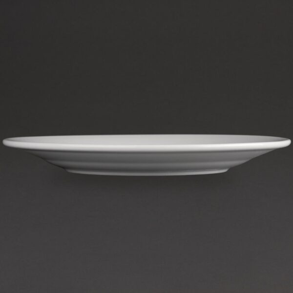Olympia Athena Wide Rimmed Plate - 228mm (Box 12) - Image 5